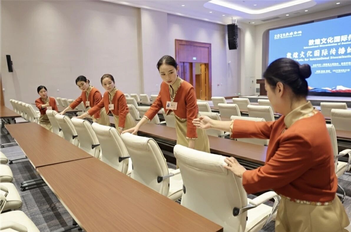 蒲培文赴甘肃电投会展集团检查指导第八届丝绸之路（敦煌）国际文化博览会服务保障工作